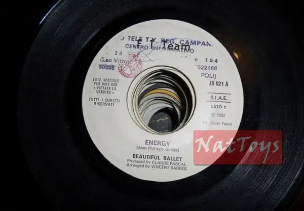 JUKE BOX 45 GIRI Beautiful Ballet Energy/Phil Carmen Loving you 1982 PROMO