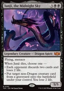 Junji, il Cielo di Mezzanotte - Commander