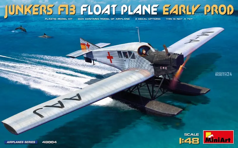 JUNKERS F13 FLOAT PLANE EARLY PROD. KIT 1