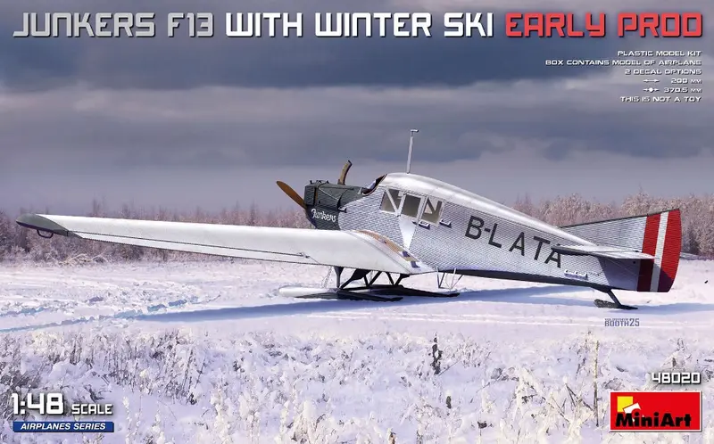 JUNKERS F13 WITH WINTER SKY EARLY PROD.KIT 1