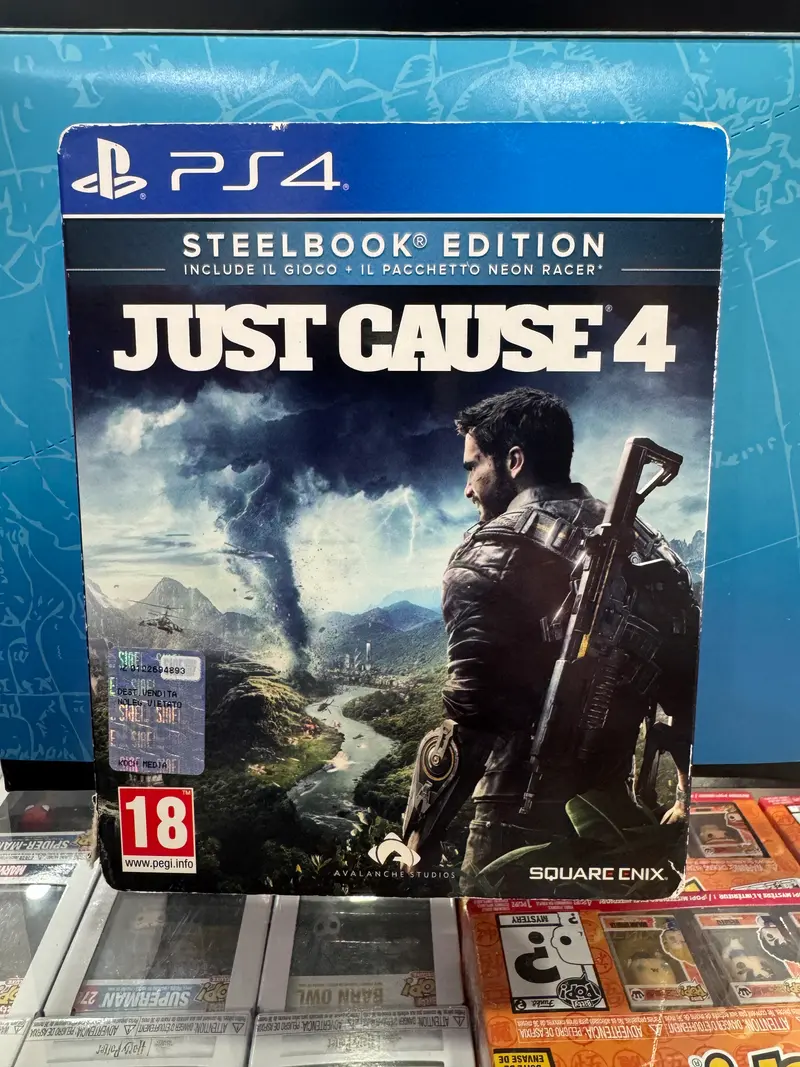 Just Cause 4 (Steelbook Edition) PS4 ITA [USATO]