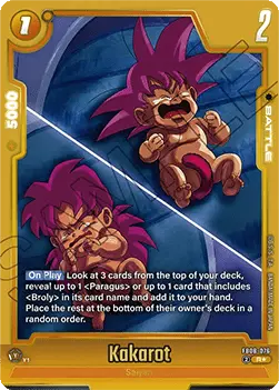 Kakarot (FB08-076) - Saiyan's Pride [Fusion World] (Alternate Art) [FB08-076]