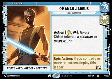 Kanan Jarrus, Aiutaci A Sopravvivere - Leggende della Forza (Rare) [LOF-004]