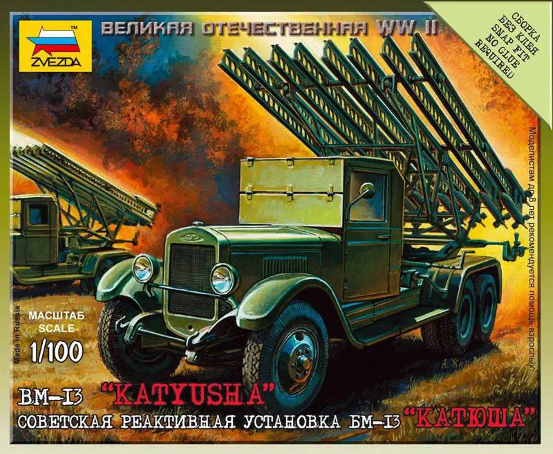 KATJUSHA SOVIET ROCKET LAUNCHER KIT 1