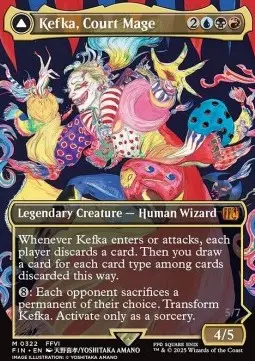 Kefka, Court Mage // Kefka, Ruler of Ruin - FINAL FANTASY