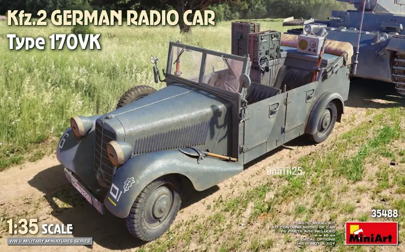 Kfz.2 German Radio Car Type 170VK KIT 1