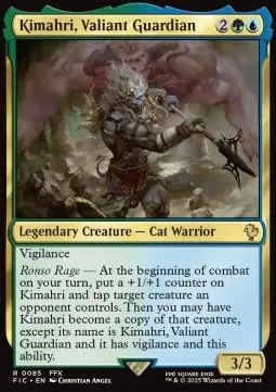 Kimahri, Valiant Guardian - Commander