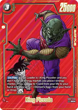 King Piccolo (SB02-058) - Manga Booster 02 [Fusion World] (Alternate Art) [SB02-058]