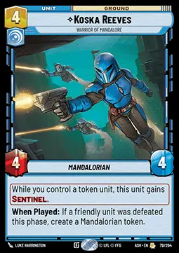 Koska Reeves, Guerriera Di Mandalore - Ceneri dell'Impero (Rare) [ASH-079]