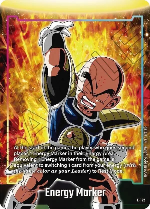 "Krillin" Energy Marker E-122 [ Inglese / Giapponese ]