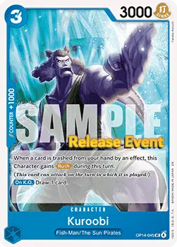 Kuroobi (OP14-045) - Promos