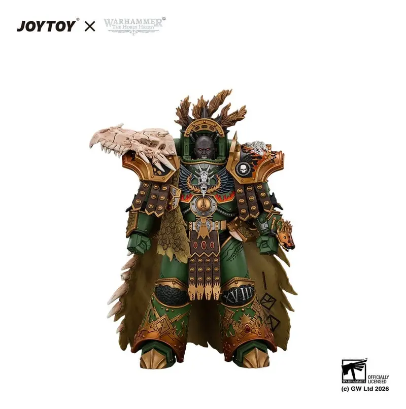 🧪 LAB | PREORDINE+ 04/2027 Warhammer Action Figure Salamanders Vulkan, Primarch of the XVIIIth Legion 21 cm