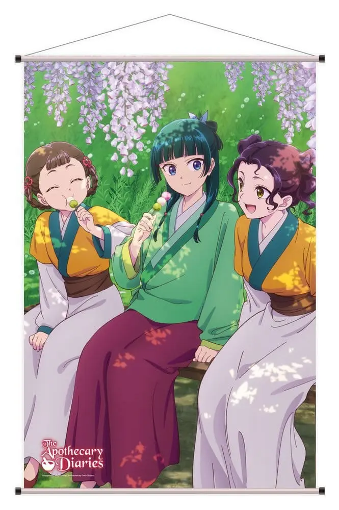 🧪 LAB | PREORDINE+ 06/2027 The Apothecary Diaries Wallscroll 06 Maomao and Friends 60 x 90 cm