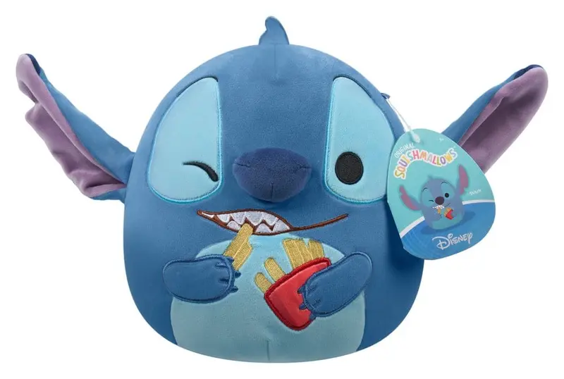 🧪 LAB | PREORDINE+ 11/2026 Squishmallows Plush Stitch (Holding French Fries) 20 cm
