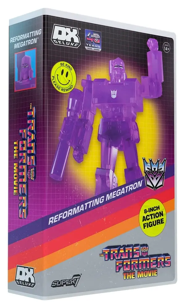 🧪 LAB | PREORDINE+ CHIUSO 01/2027 Transformers Deluxe Action Figure Wave 02 Reformatting Megatron (VHS, The Movie)