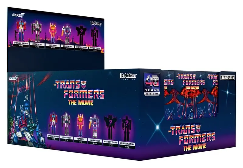 🧪 LAB | PREORDINE+ CHIUSO 01/2027 Transformers ReAction Action Figures Wave 05 The Movie Blind Box 10 cm Display (12)