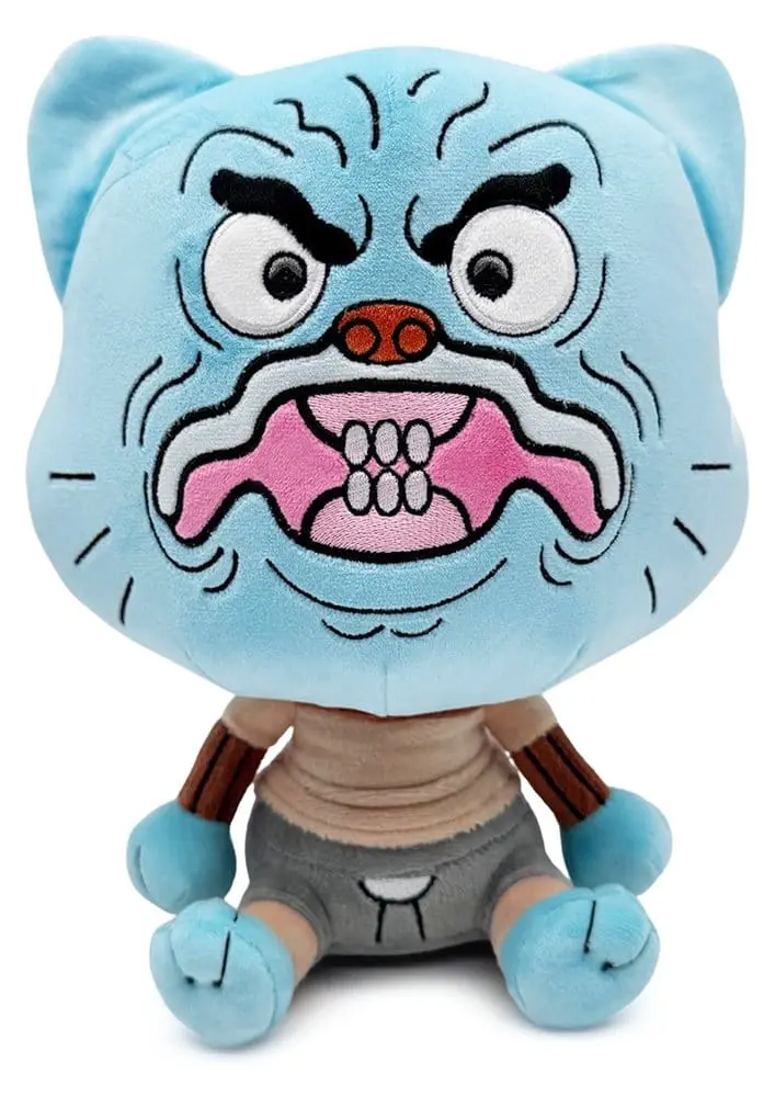 🧪 LAB | PREORDINE+ CHIUSO 05/2027 The Amazing World of Gumball Plush Figure Grumpy Gumball 22 cm