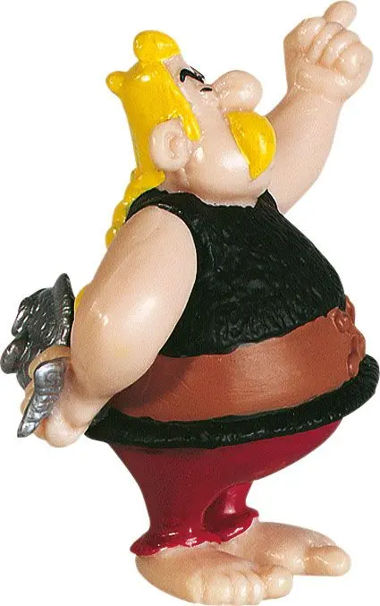 🧪 LAB | SU ORDINAZIONE Asterix Figure Unhygienix fishmonger 6 cm