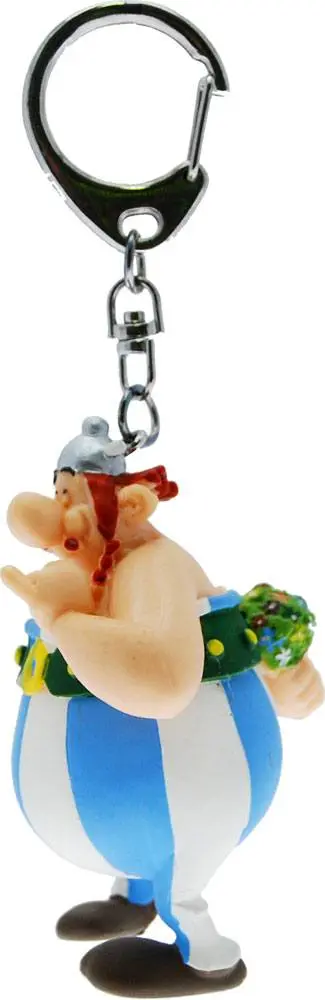 🧪 LAB | SU ORDINAZIONE Asterix Keychain Obelix with Flowers 13 cm