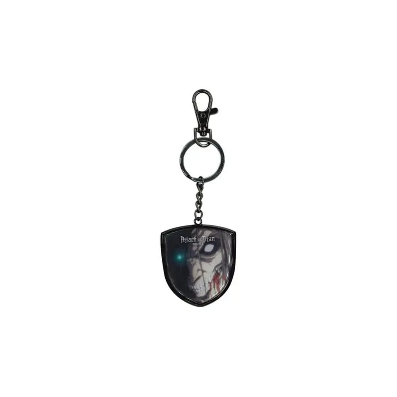 🧪 LAB | SU ORDINAZIONE Attack on Titan Metal Keychain Titan 7 cm