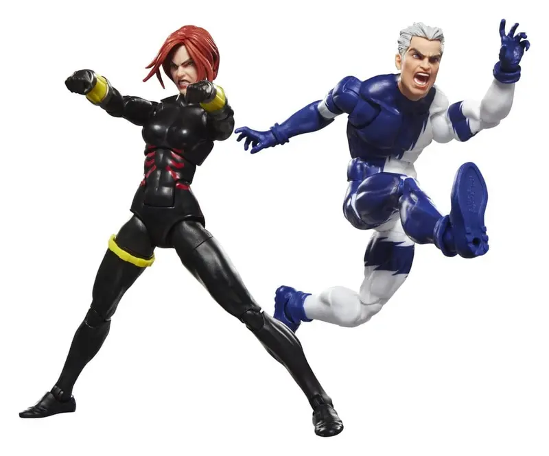 🧪 LAB | SU ORDINAZIONE Avengers Marvel Legends Action Figure 2-Pack Black Widow & Quicksilver 15 cm