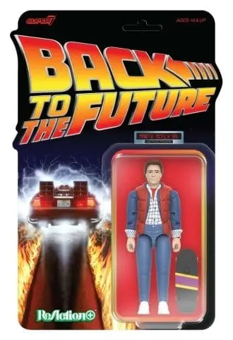 🧪 LAB | SU ORDINAZIONE Back To The Future ReAction+ Action Figure Wave 01 Marty McFly '85