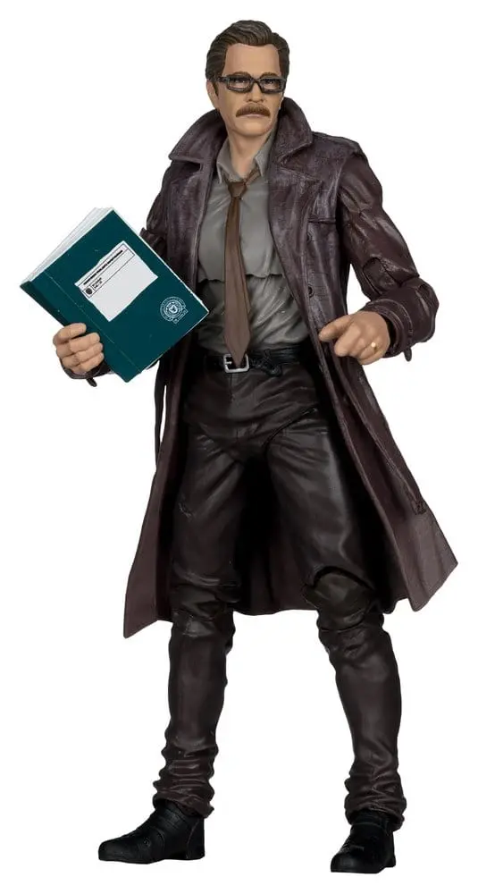 🧪 LAB | SU ORDINAZIONE DC Multiverse Action Figure Commissioner James Gordon (The Dark Knight Trilogy) Deluxe Theatrical Edition 18 cm