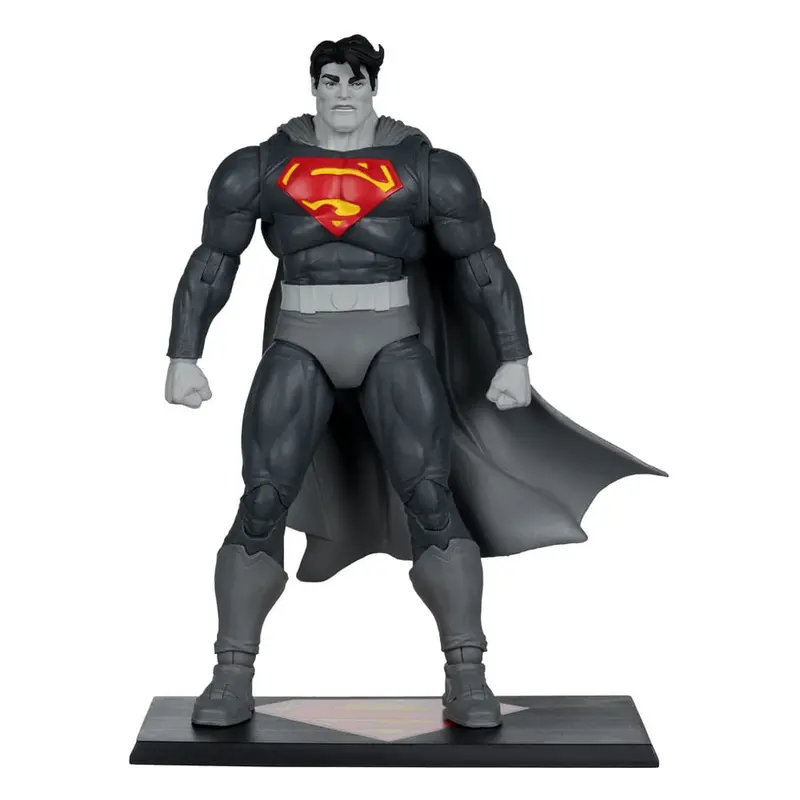 🧪 LAB | SU ORDINAZIONE DC Multiverse Action Figure Superman (The Dark Knight Returns) (Black & White Accent Edition) (Gold Label) 18 cm
