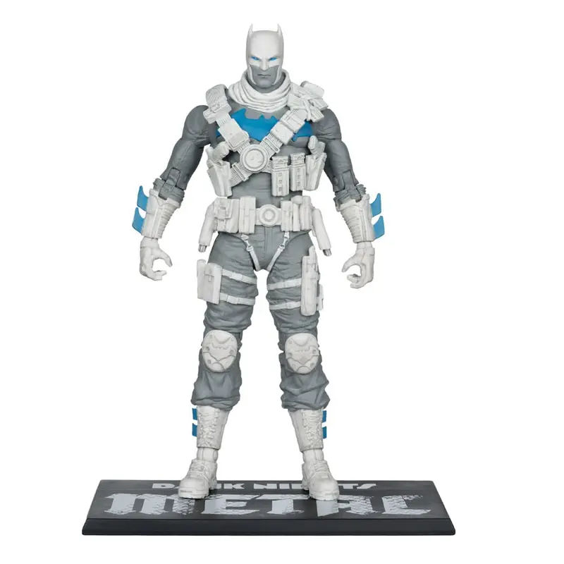 🧪 LAB | SU ORDINAZIONE DC Multiverse Action Figure The Grim Knight (Dark Nights Metal) (Black & White Accent Edition) (Gold Label) 18 cm