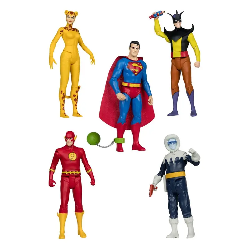 🧪 LAB | SU ORDINAZIONE DC Retro Action Figures 15 cm Wave 13 Super Friends Sortiment (6)