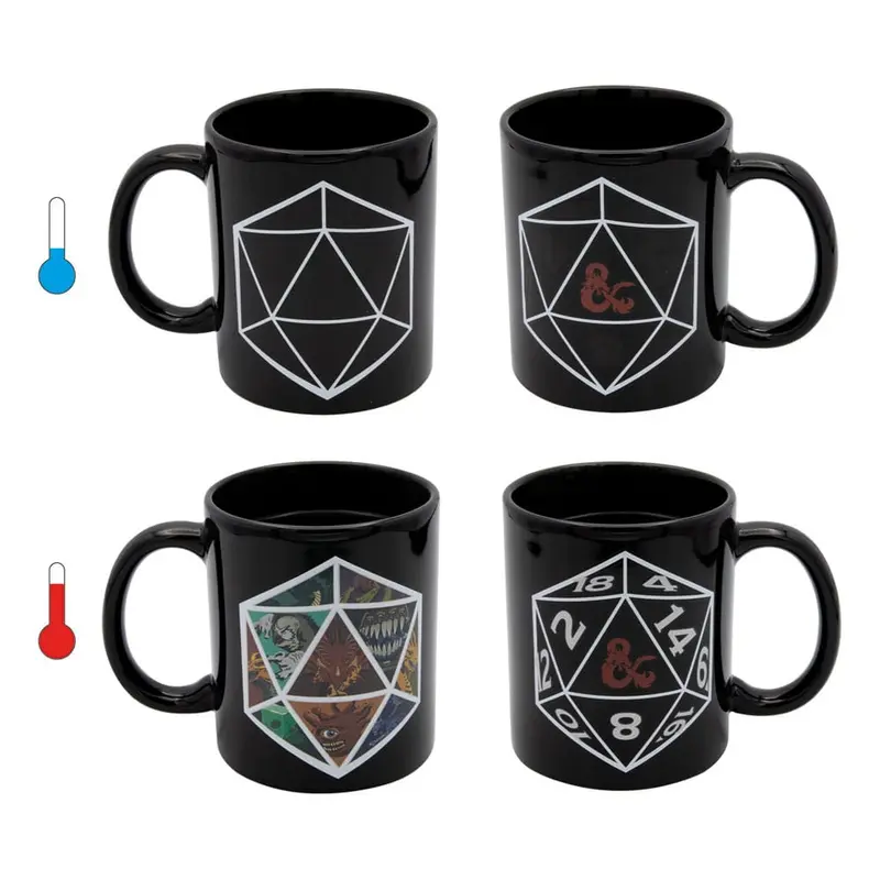 🧪 LAB | SU ORDINAZIONE Dungeons & Dragons Heat Change Mug Magic