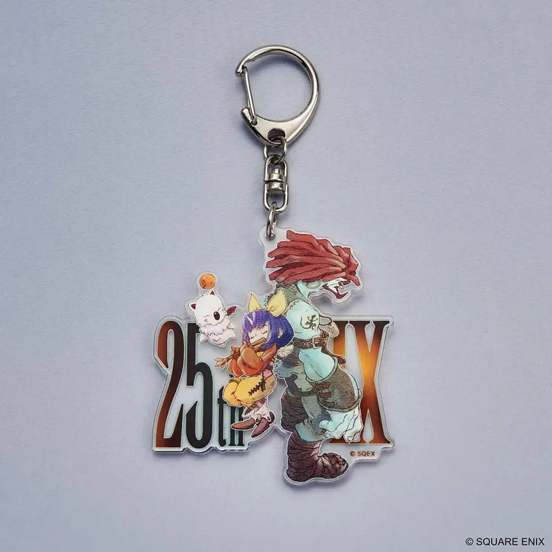🧪 LAB | SU ORDINAZIONE Final Fantasy IX Acrylic Keychain 25th Anniversary Eiko & Salamander