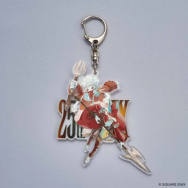 🧪 LAB | SU ORDINAZIONE Final Fantasy IX Acrylic Keychain 25th Anniversary Quina & Freija