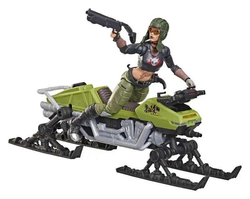 🧪 LAB | SU ORDINAZIONE G.I. Joe Classified Series Action Figure and Vehicle Set #194 Zanya and Dreadnok Chameleon (Swamp Skier) 15 cm