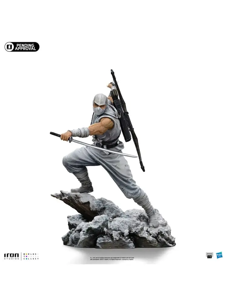 🧪 LAB | SU ORDINAZIONE GI Joe Art Scale Statue 1/10 Storm Shadow 23 cm