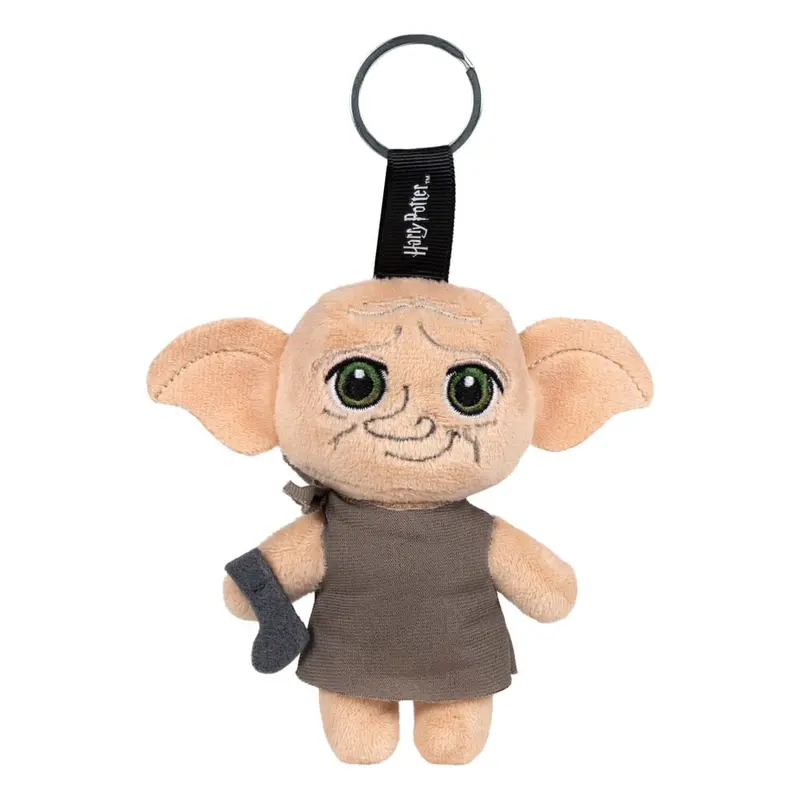 🧪 LAB | SU ORDINAZIONE Harry Potter Plush Keychain with metal ring Dobby 10 cm