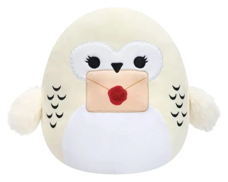 🧪 LAB | SU ORDINAZIONE Harry Potter Squishmallow Plush Figure Hedwig Holding Letter 20 cm