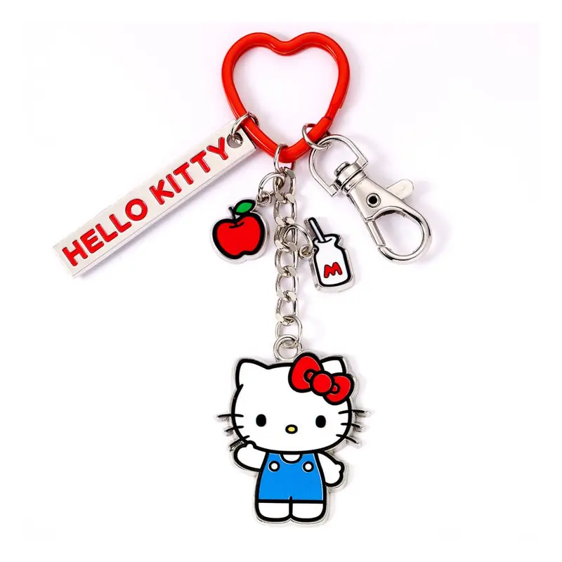 🧪 LAB | SU ORDINAZIONE Hello Kitty Key Chain with Hello Kitty Charms 15 cm