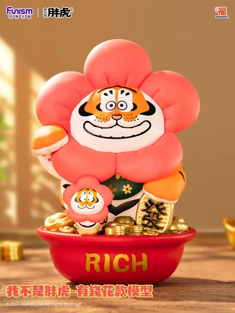 🧪 LAB | SU ORDINAZIONE I Am Not Fat Tiger Statue 1/7 Alexander the Tiger Rich Flower 20 cm