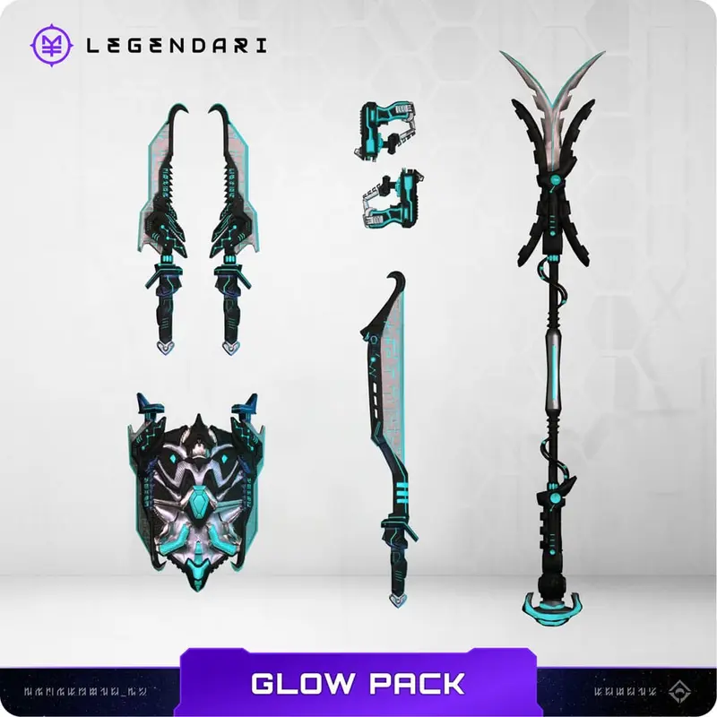 🧪 LAB | SU ORDINAZIONE Legendari Accessory Pack Glow Weapons Pack
