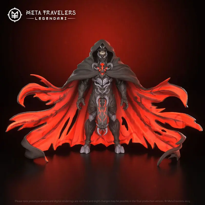 🧪 LAB | SU ORDINAZIONE Legendari Actionfigur 1/10 Obsidious 18 cm