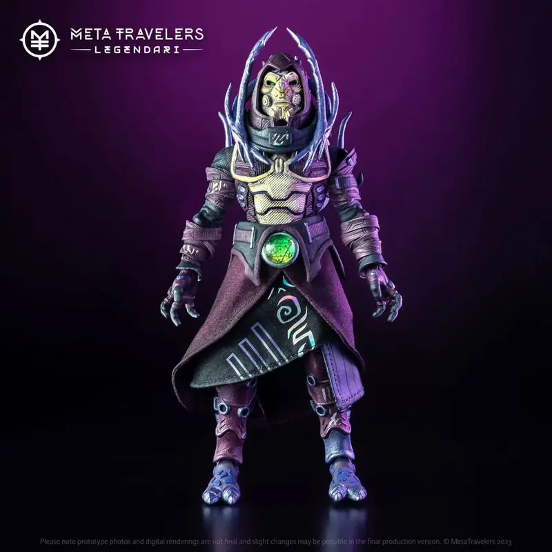 🧪 LAB | SU ORDINAZIONE Legendari Actionfigur 1/10 Pale King 18 cm