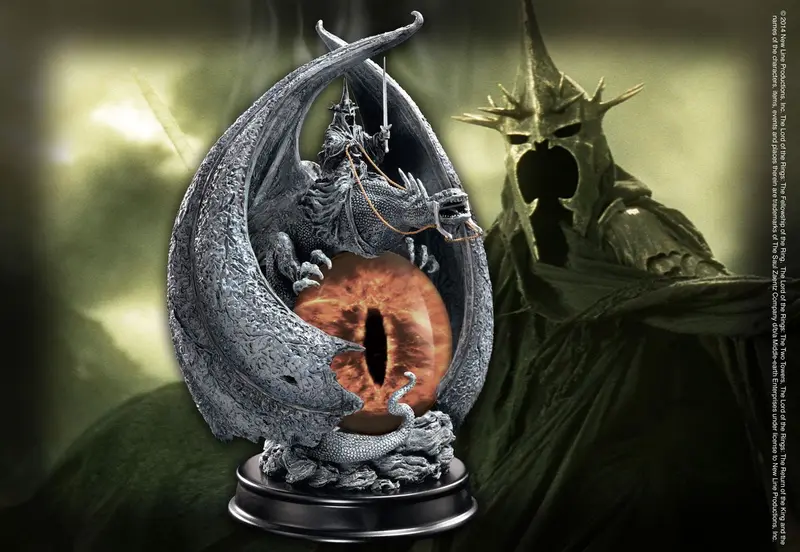 🧪 LAB | SU ORDINAZIONE Lord of the Rings Statue The Fury of the Witch King 20 cm