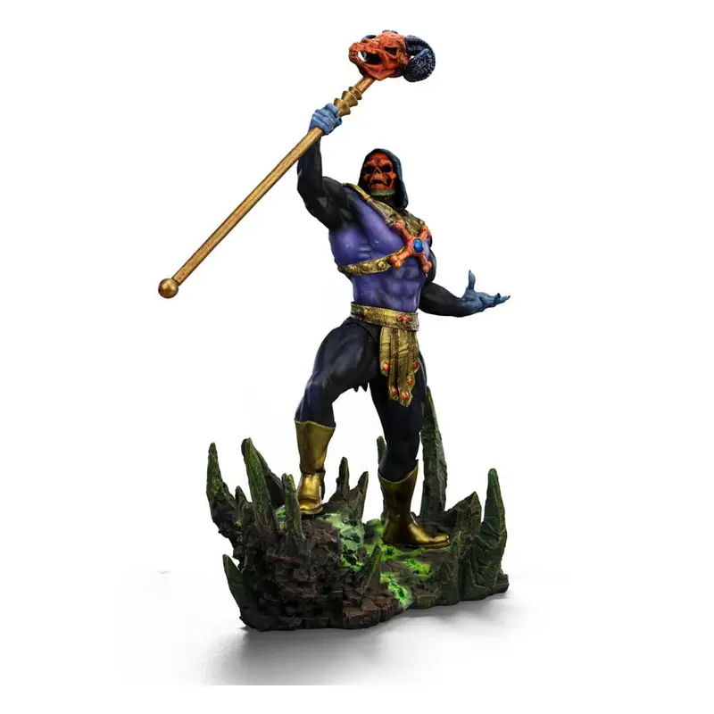 🧪 LAB | SU ORDINAZIONE Masters of the Universe Art Scale Statue 1/10 Skeletor Disco Ver. 28 cm heo exclusive