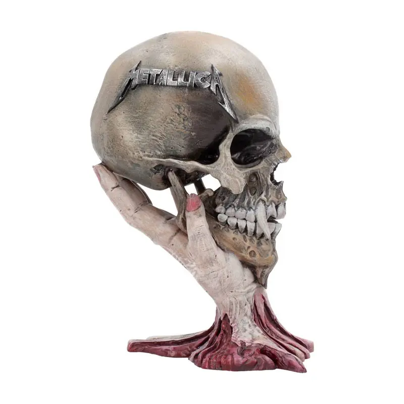 🧪 LAB | SU ORDINAZIONE Metallica Statue Sad But True Skull 22 cm