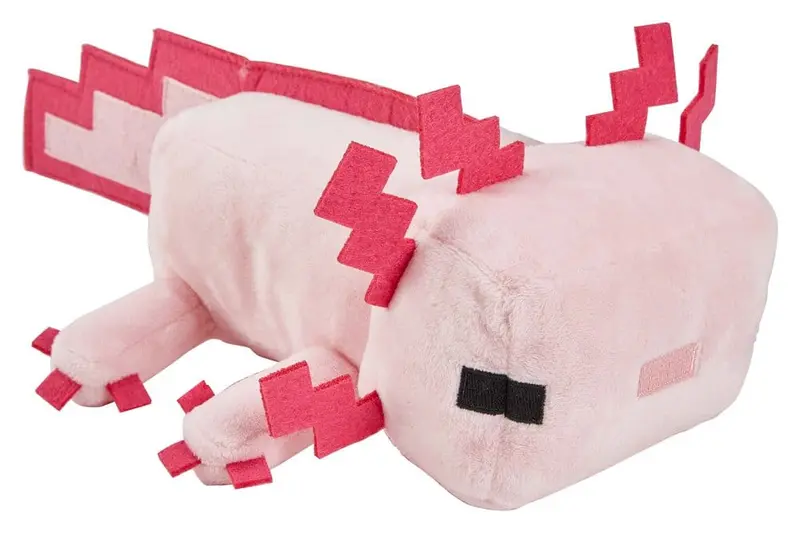 🧪 LAB | SU ORDINAZIONE Minecraft Plush Figure Axolotl 20 cm
