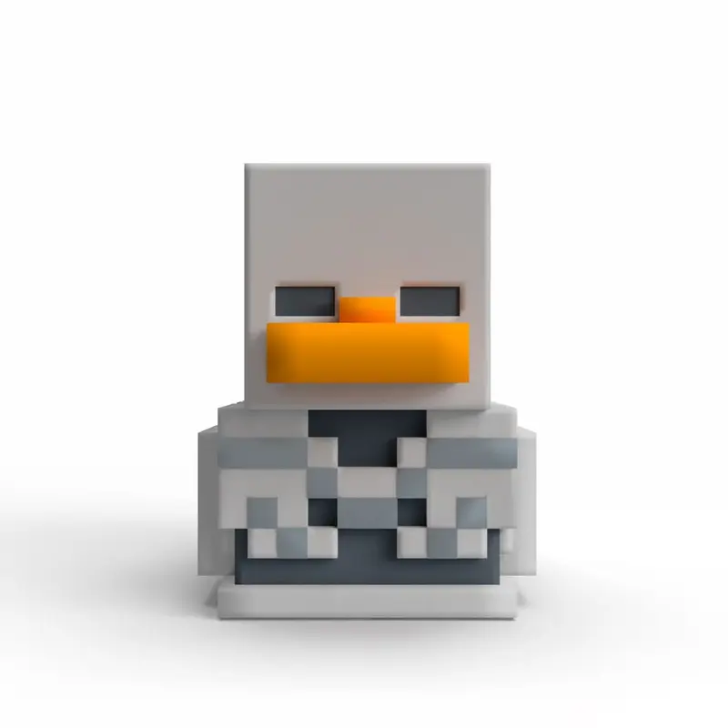 🧪 LAB | SU ORDINAZIONE Minecraft Tubbz Mini PVC Figure Skeleton 5 cm
