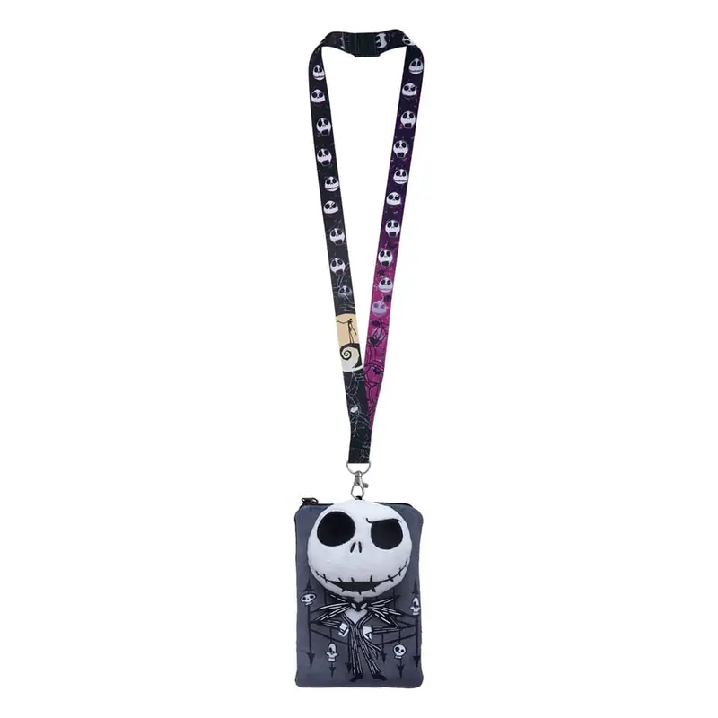 🧪 LAB | SU ORDINAZIONE Nightmare before Christmas Lanyard Jack Deluxe with Pouch Card Holder