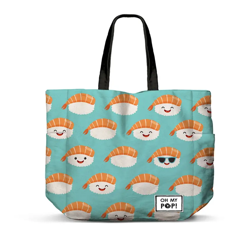 🧪 LAB | SU ORDINAZIONE Oh My Pop! Tote Bag horizontal Nigiri