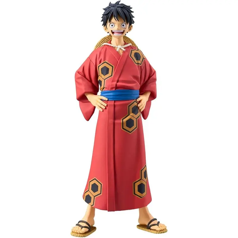 🧪 LAB | SU ORDINAZIONE One Piece The Grandline Series Wanokuni Yukata Monkey D Luffy figure 16cm
